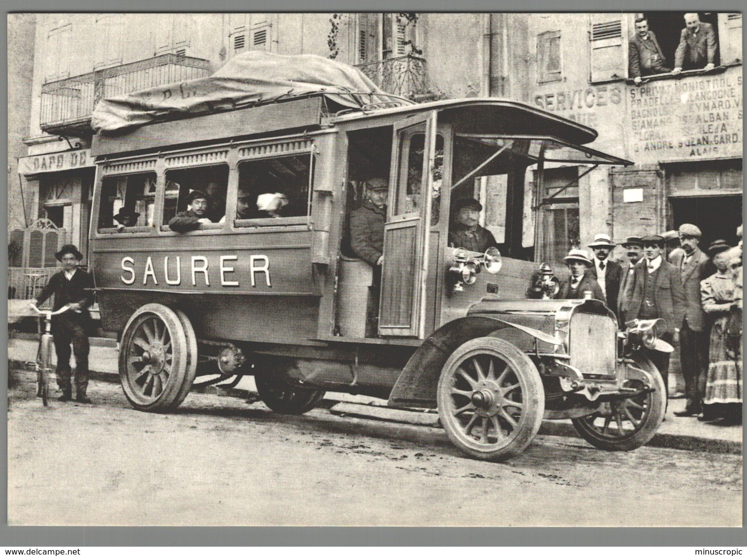 CPM 63 - Il était Une Fois L'Auvergne Et Les Cévennes - Vieux Saurer Ancêtre Du Pullman - 1910 - Reproduction - Autres & Non Classés