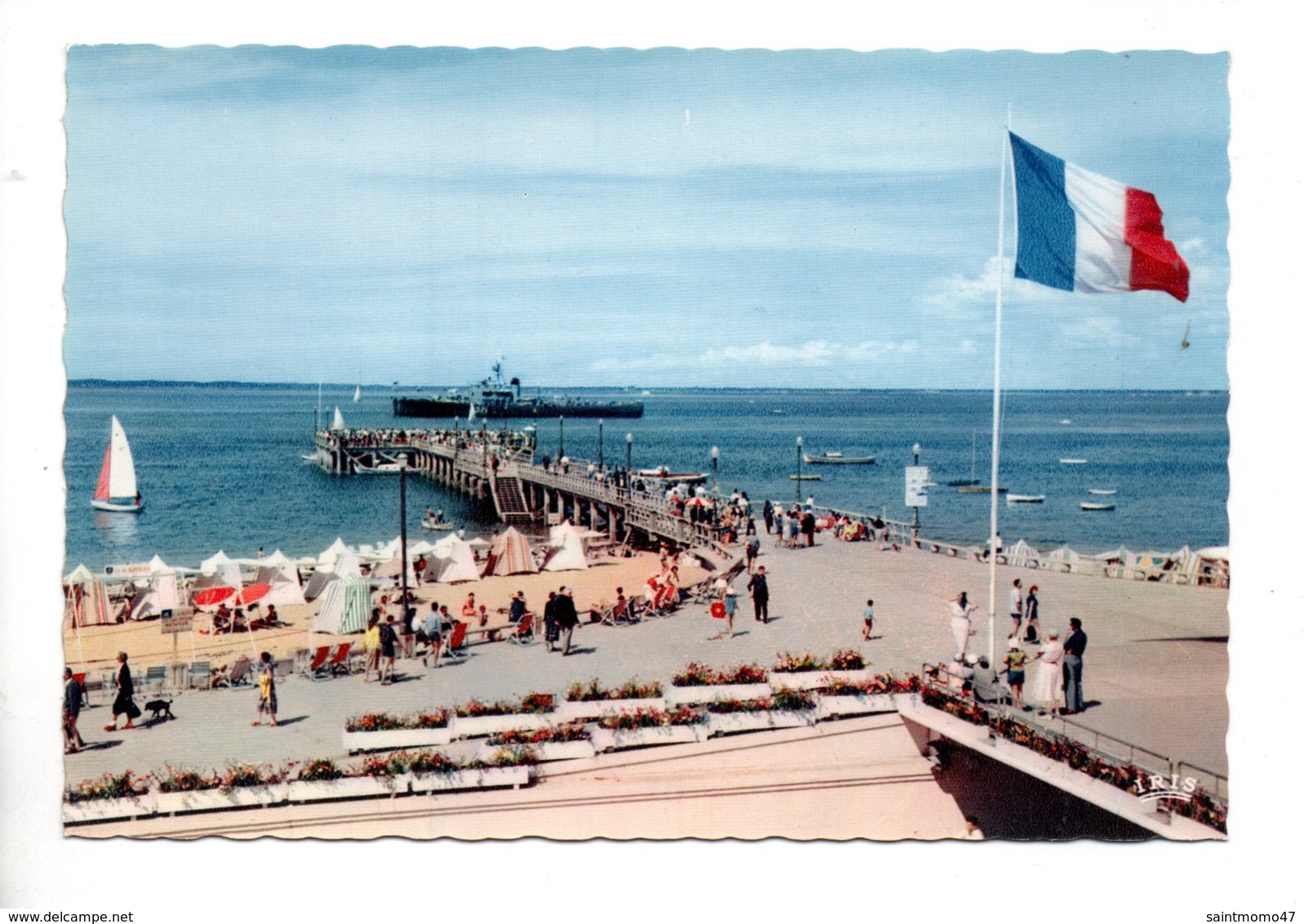 ARCACHON . LA JETÉE . BASSIN D'ARCACHON - Réf. N°10005 - - Arcachon