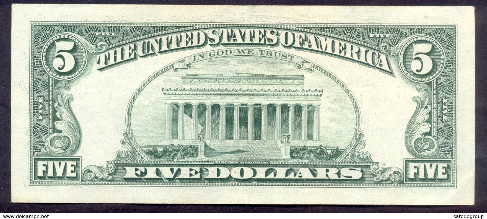 USA 5 Dollars 1988 K  - XF # P- 481b < K - Dallas TX > - Biljetten Van De  Federal Reserve (1928-...)