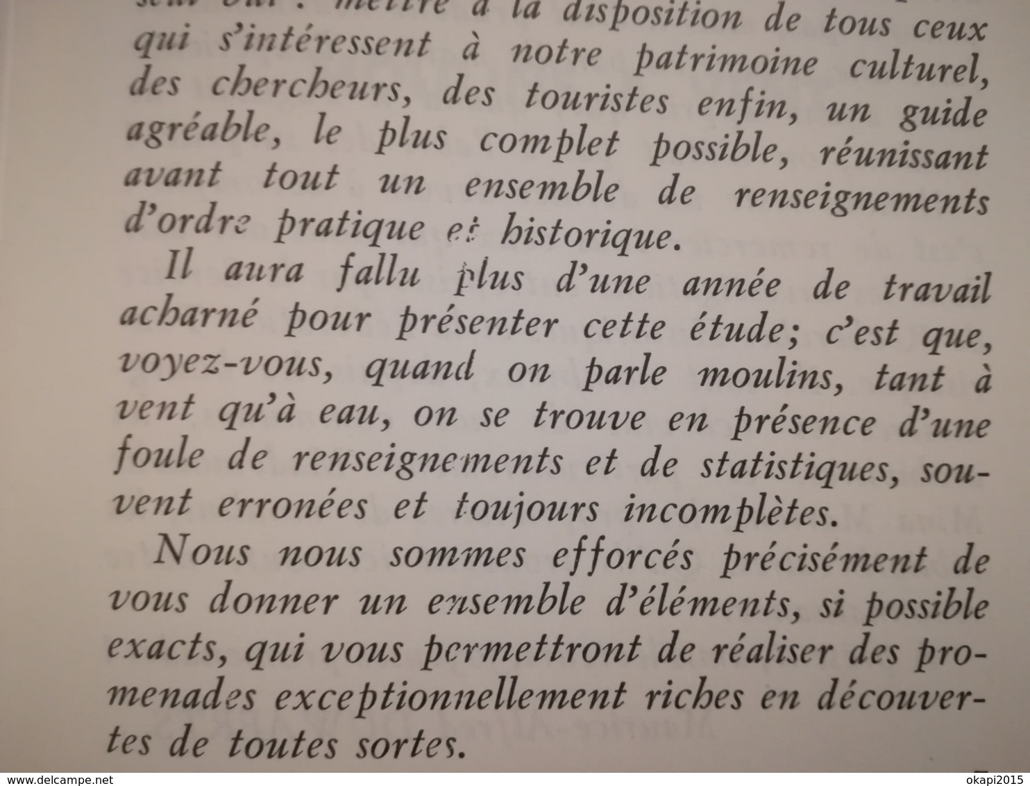 MOULIN À VENT MOULIN À EAU BRABANT WALLON BRABANT FLAMAND BRUXELLES  PETIT LIVRE RÉPERTOIRE DES MOULINS ANNÉE  1961