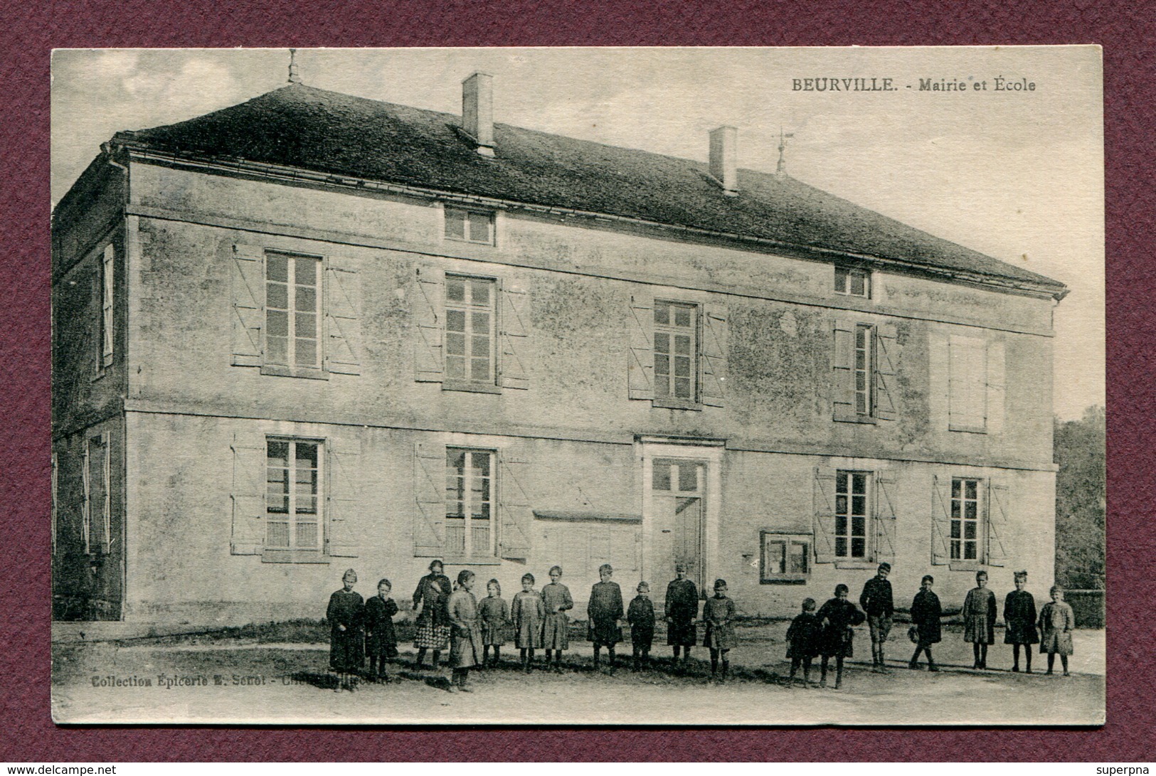 BEURVILLE  (52) : " MAIRIE Et ECOLE " - Other & Unclassified