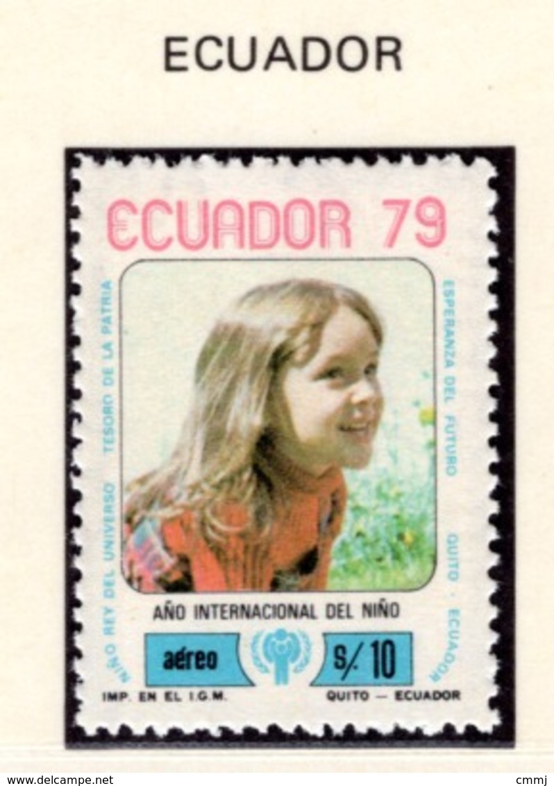 YEAR INTERN. OF CHILD - ECUADOR  - Mi. Nr. 1813 - NH - (6532-20.) - Ecuador