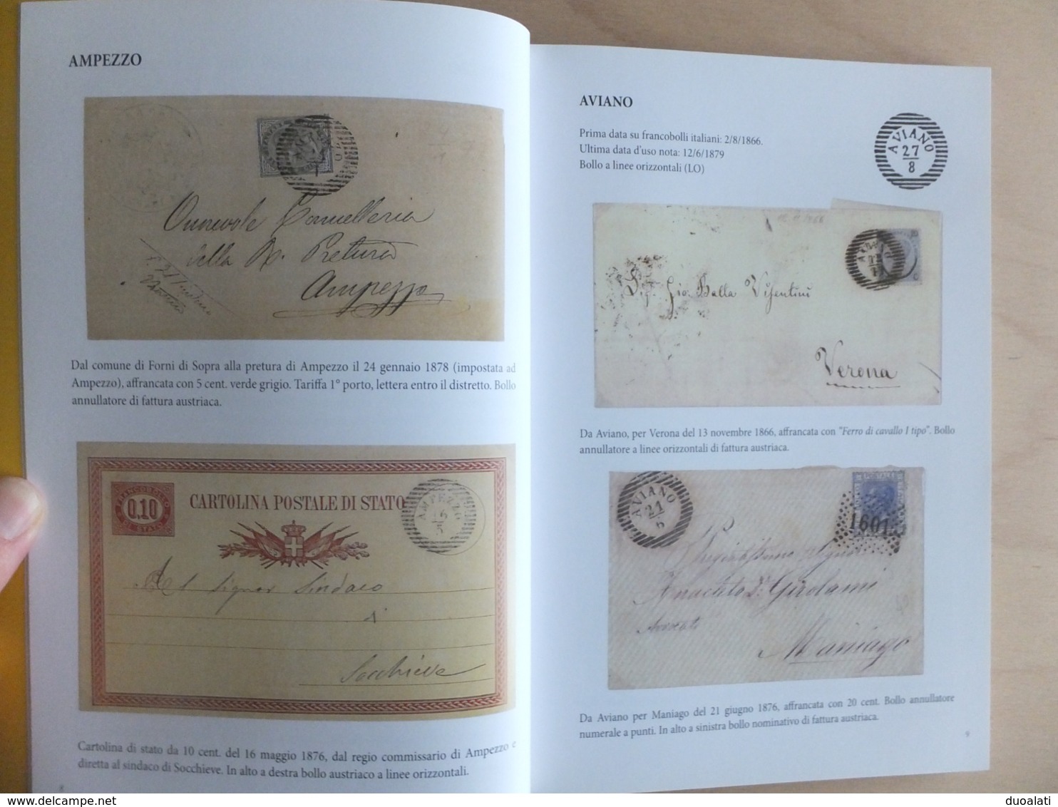 Italy Italia Postal History Tarcento 2010 Appunti Di Storia E Di Posta Circolo Filatelico Numismatico Tarcentino - Filatelia E Storia Postale