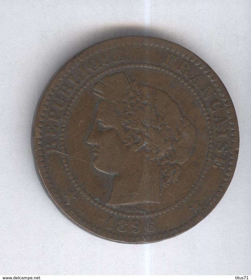 10 Centimes France 1896 A - Altri & Non Classificati