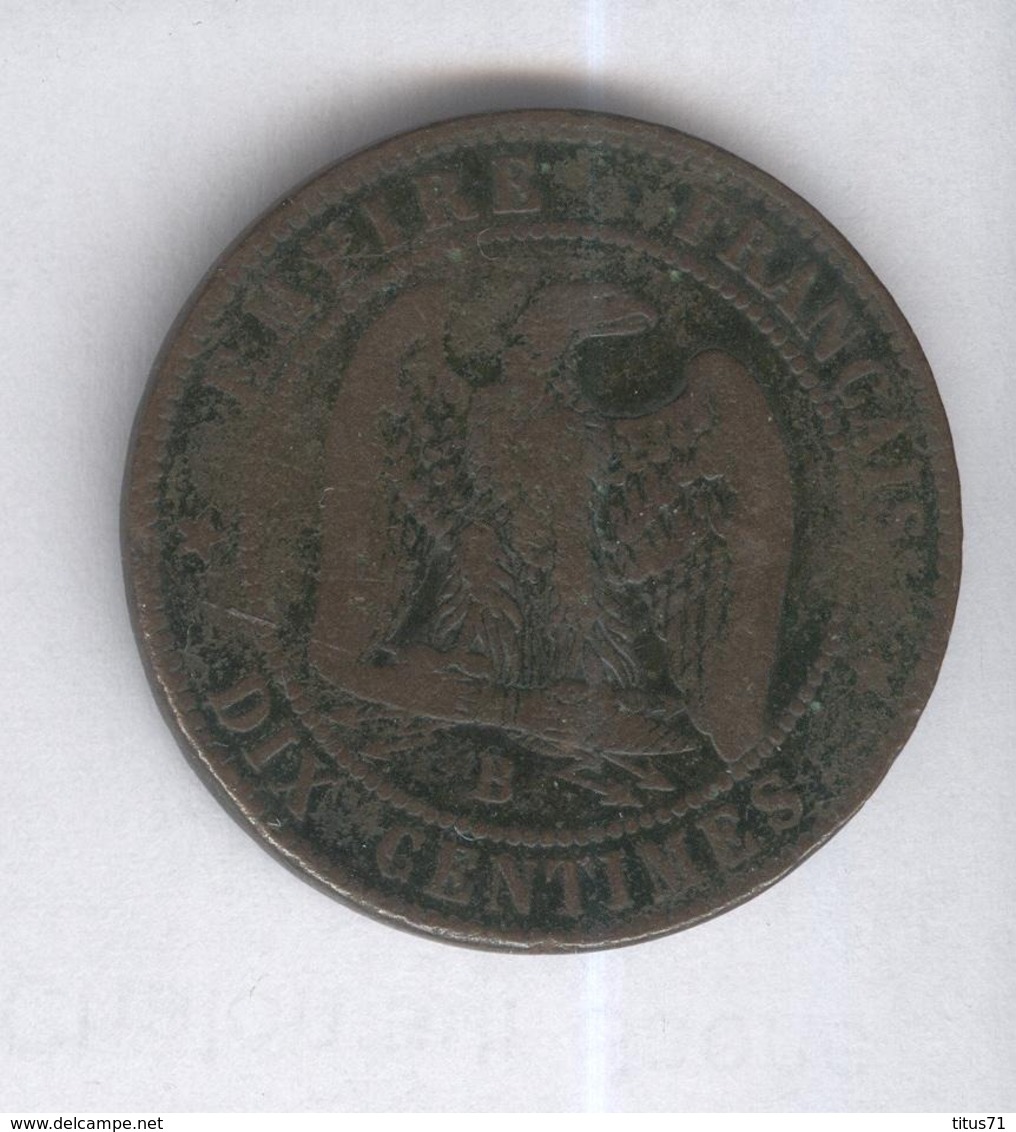 10 Centimes France 1855 B - Andere & Zonder Classificatie