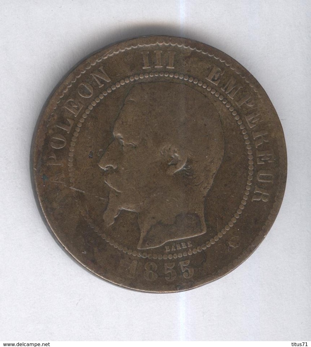 10 Centimes France 1855 MA - Autres & Non Classés