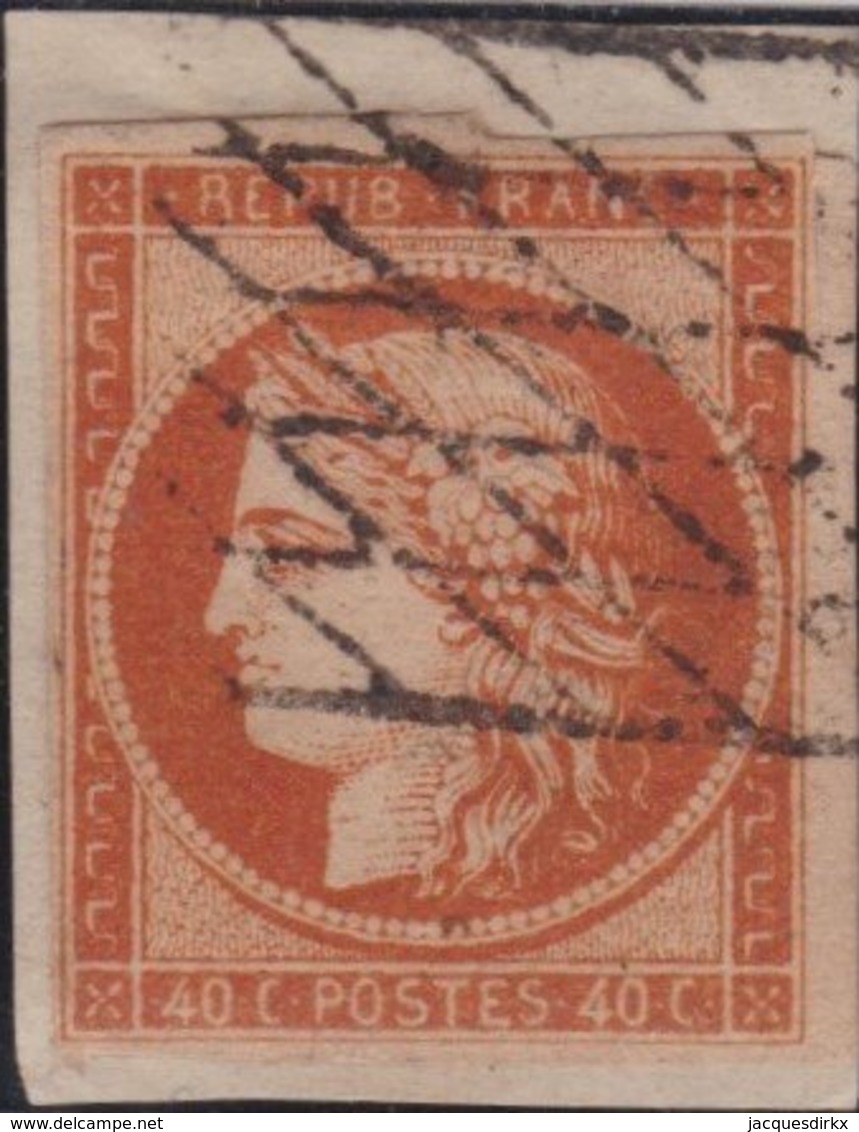 France  .   Yvert    .  5  (2 Scans)         .   O    .    Oblitéré   .   /   .    Cancelled - 1849-1850 Ceres