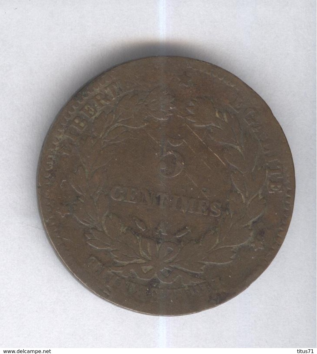 5 Centimes France 1883 A - Andere & Zonder Classificatie