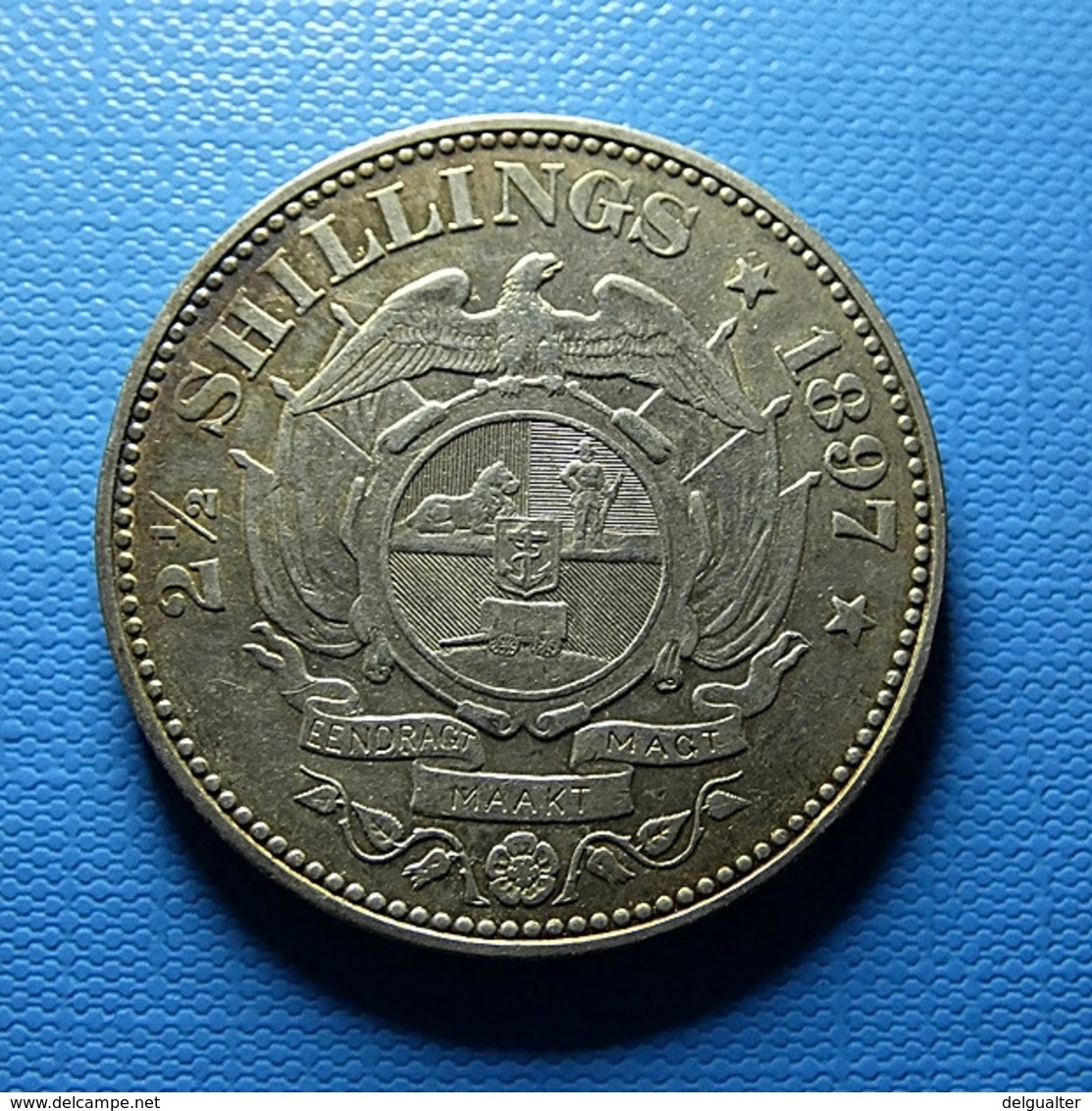 South Africa 2 1/2 Shillings 1897 Silver - Südafrika