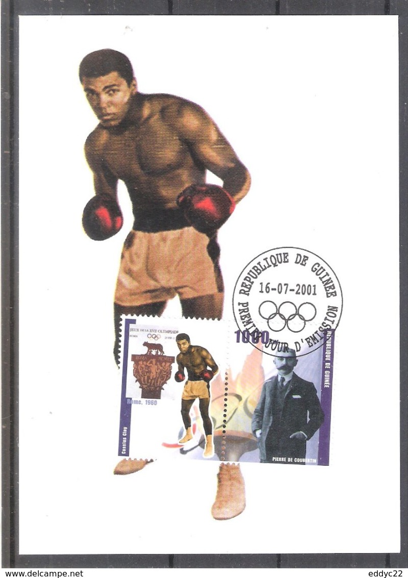 Olympic Games Rome 1960 - Boxing - Cassius Clay - On CM Guinea (to See) - Zomer 1960: Rome