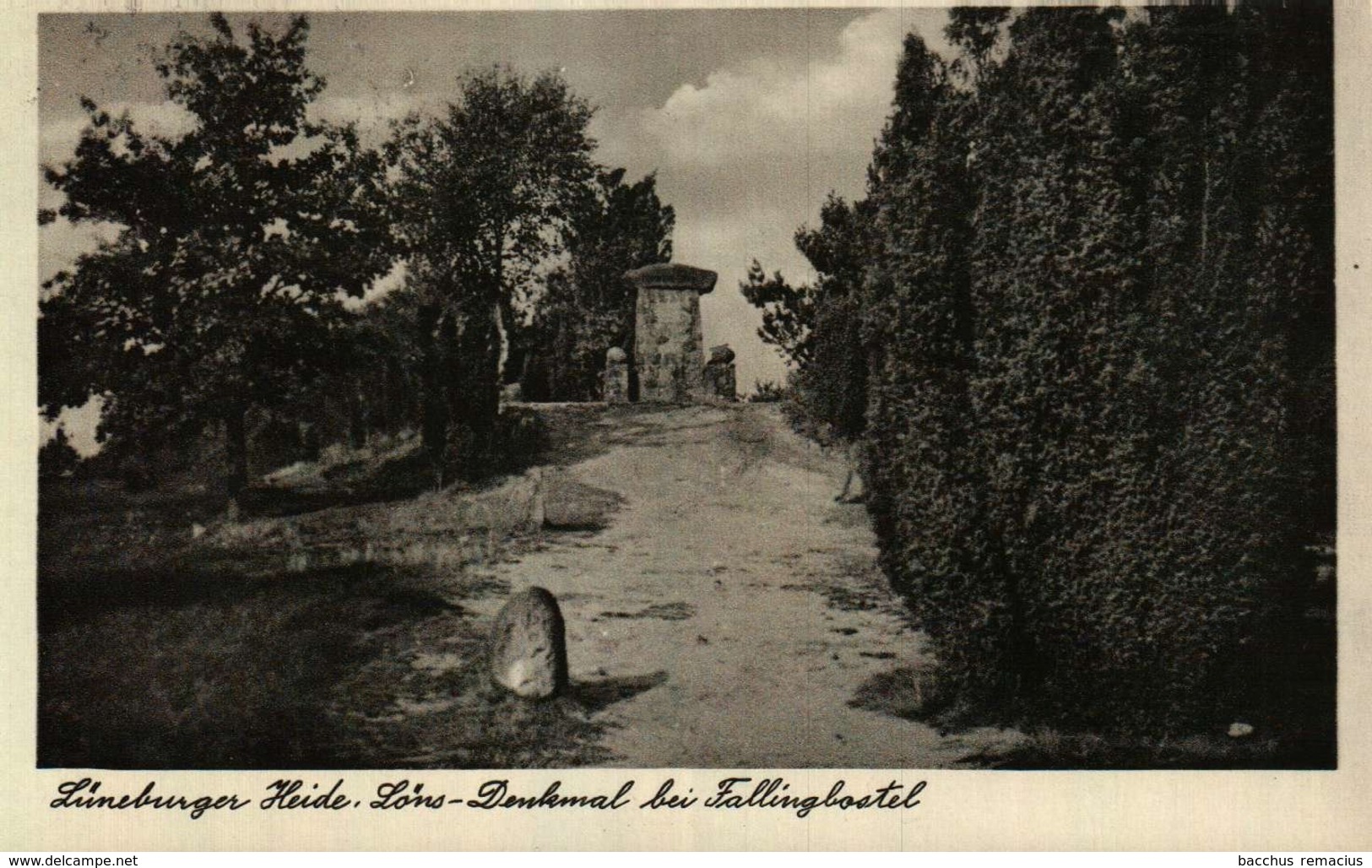 LÜNEBURGER HEIDE   Löns-Denkmal Bei Fallingbostel - Fallingbostel