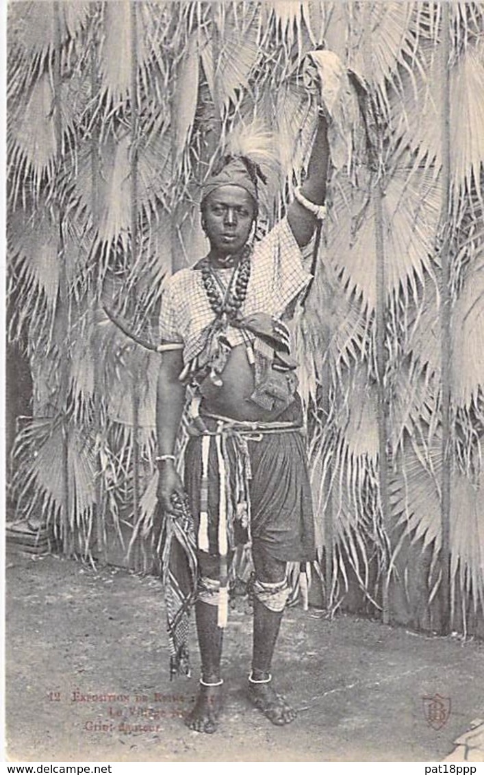 EXPOSITION - 50 - REIMS (1903) Le Village Noir - Griot Dancer - CPA - Marne ( Afrique Noire - Black Africa ) - Esposizioni