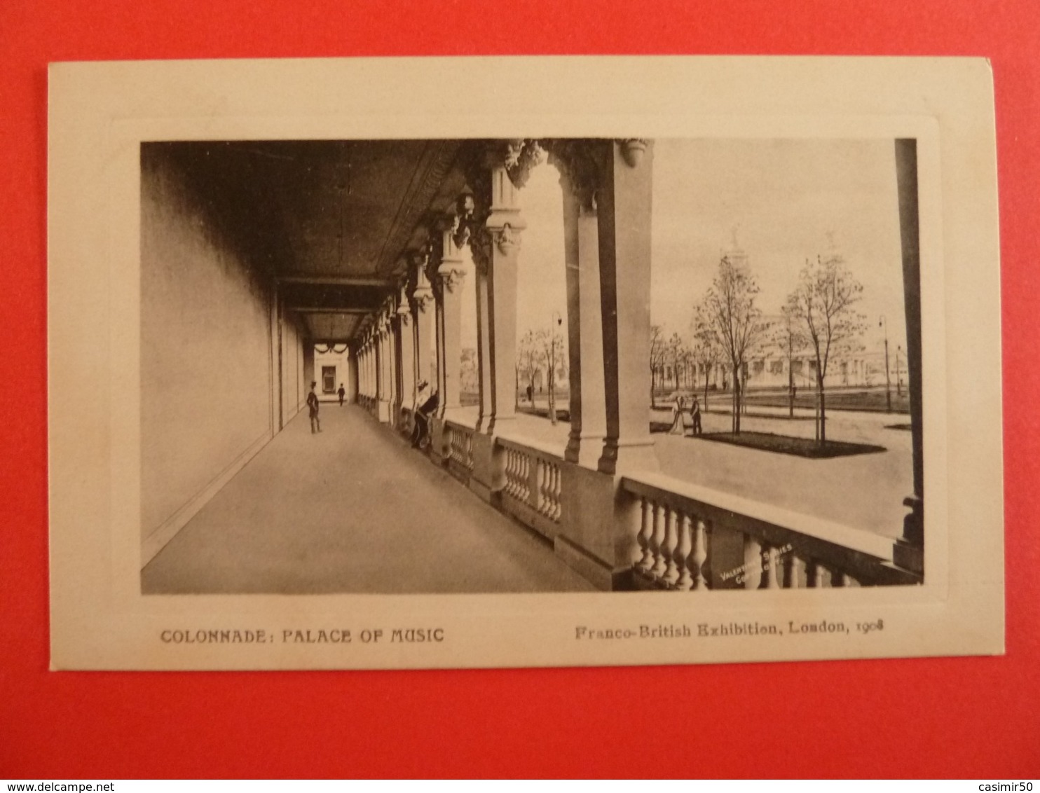 FRANCO BRITISH EXHIBITION COLONNADE PALACE OF MUSIC - Expositions