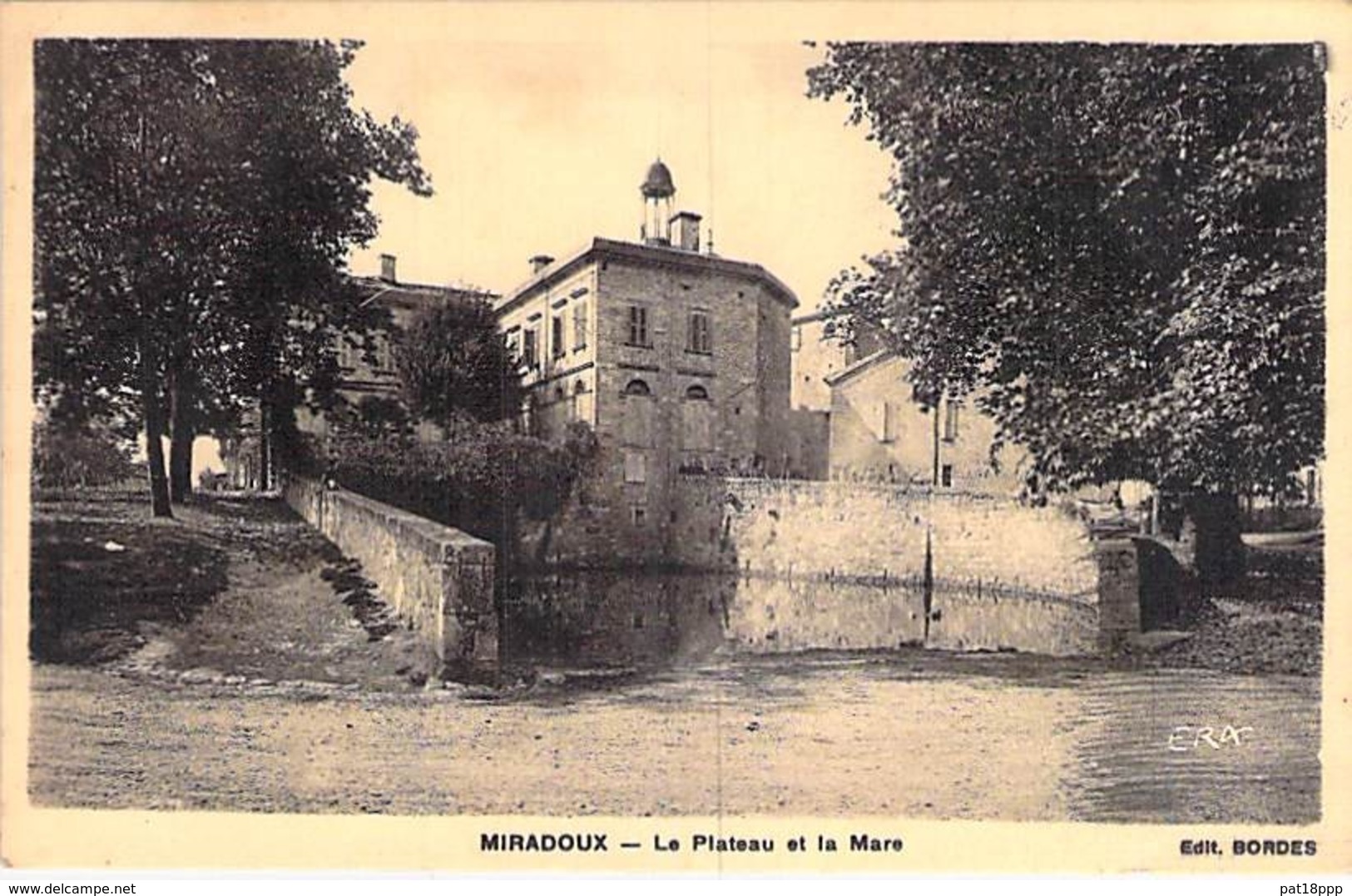 32 - MIRADOUX : Le Plateau Et La Mare - CPA Village (500 Habitants) - Gers - Autres & Non Classés