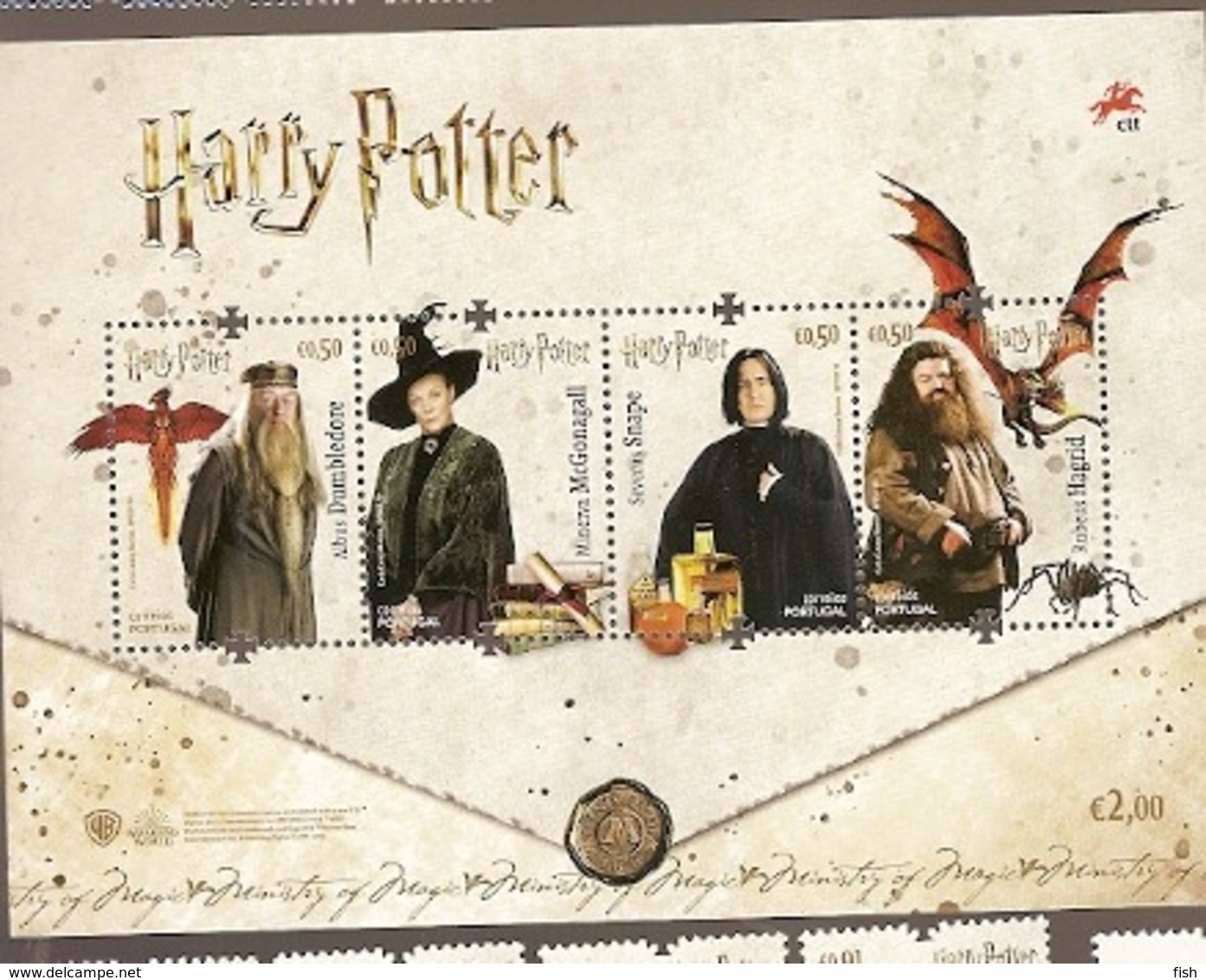 Portugal ** & Harry Potter 2019 (9129) - Blocs-feuillets