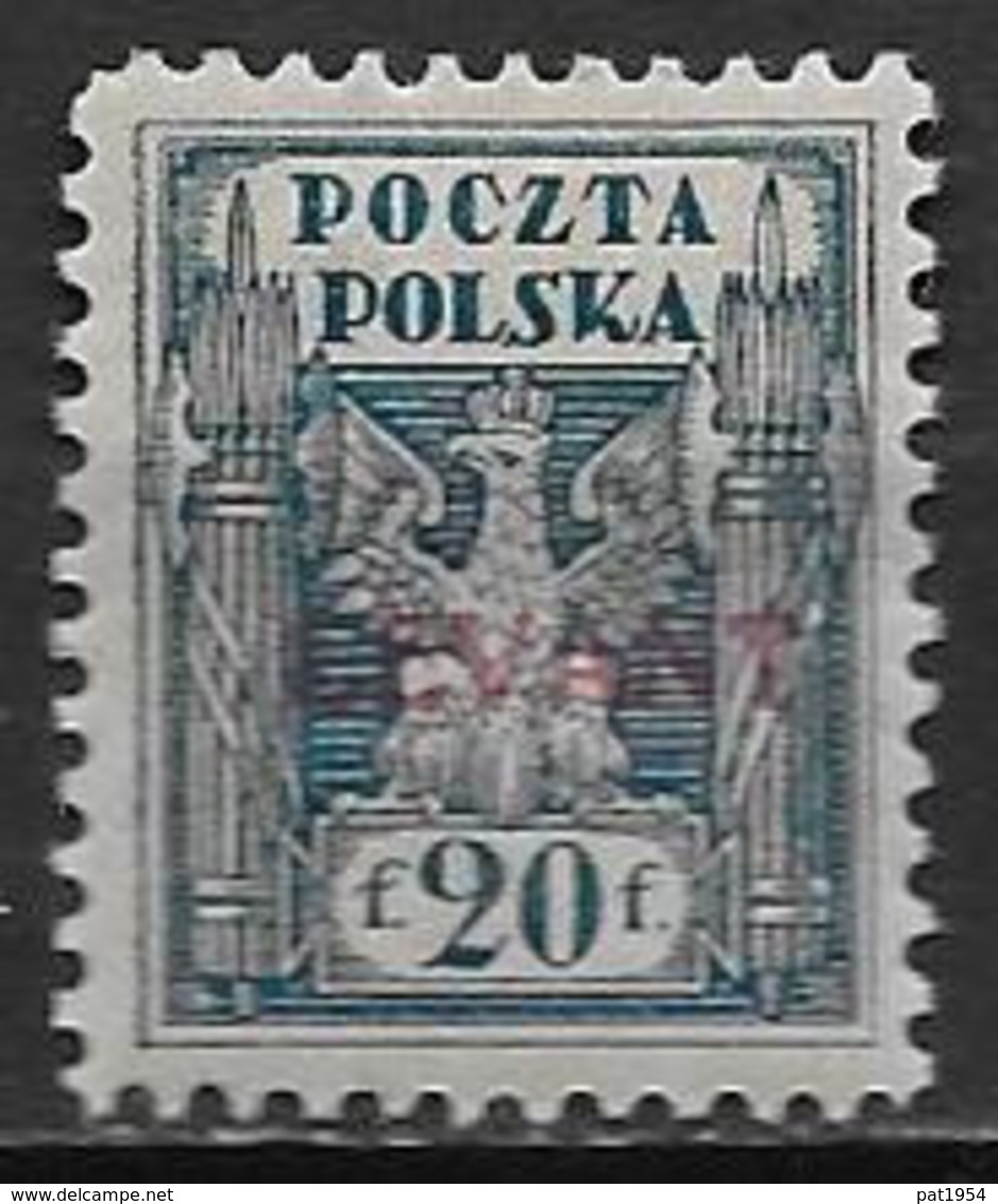 Levant Bureaux Polonais 1919 N° 5 Neuf* MH Cote 80 Euros - Levant (Turquie)