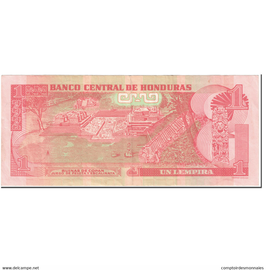 Billet, Honduras, 1 Lempira, 2008, 2008-04-17, KM:89a, TTB - Honduras