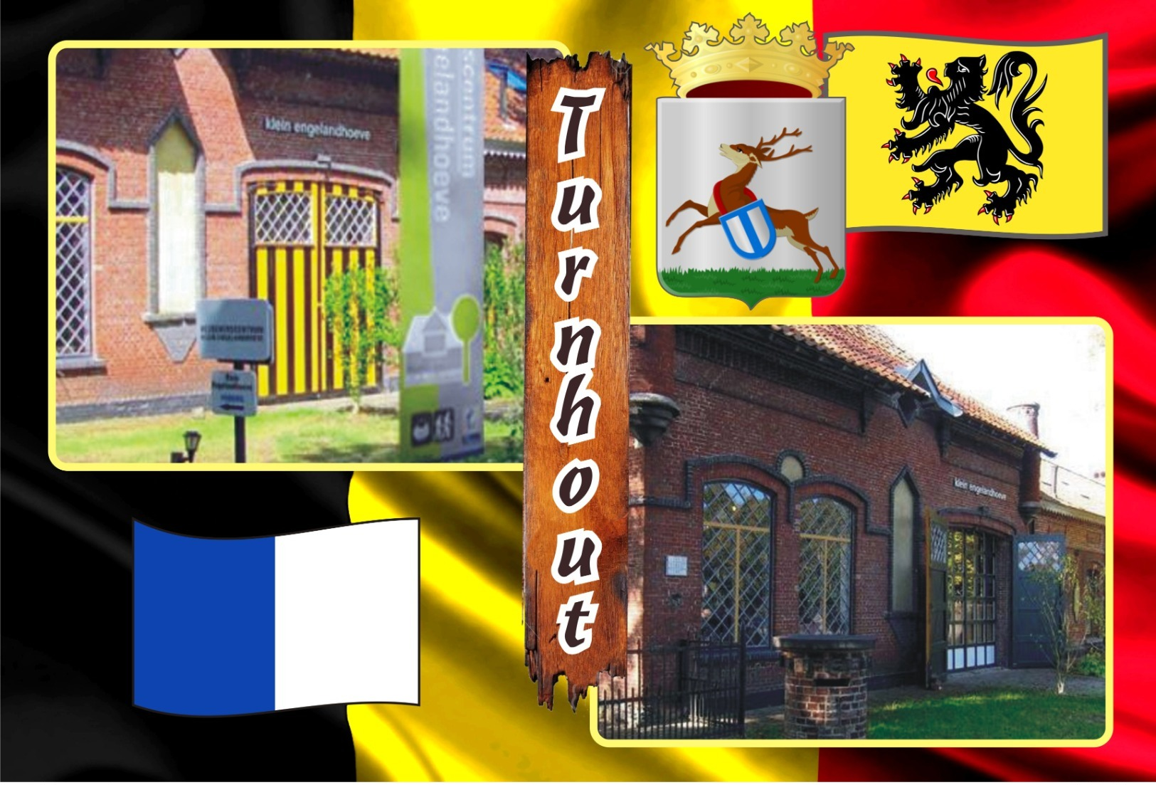 Postcards, REPRODUCTION, Municipalities of Belgium, Turnhout, duplex XIII (597-649) - 53 pcs.