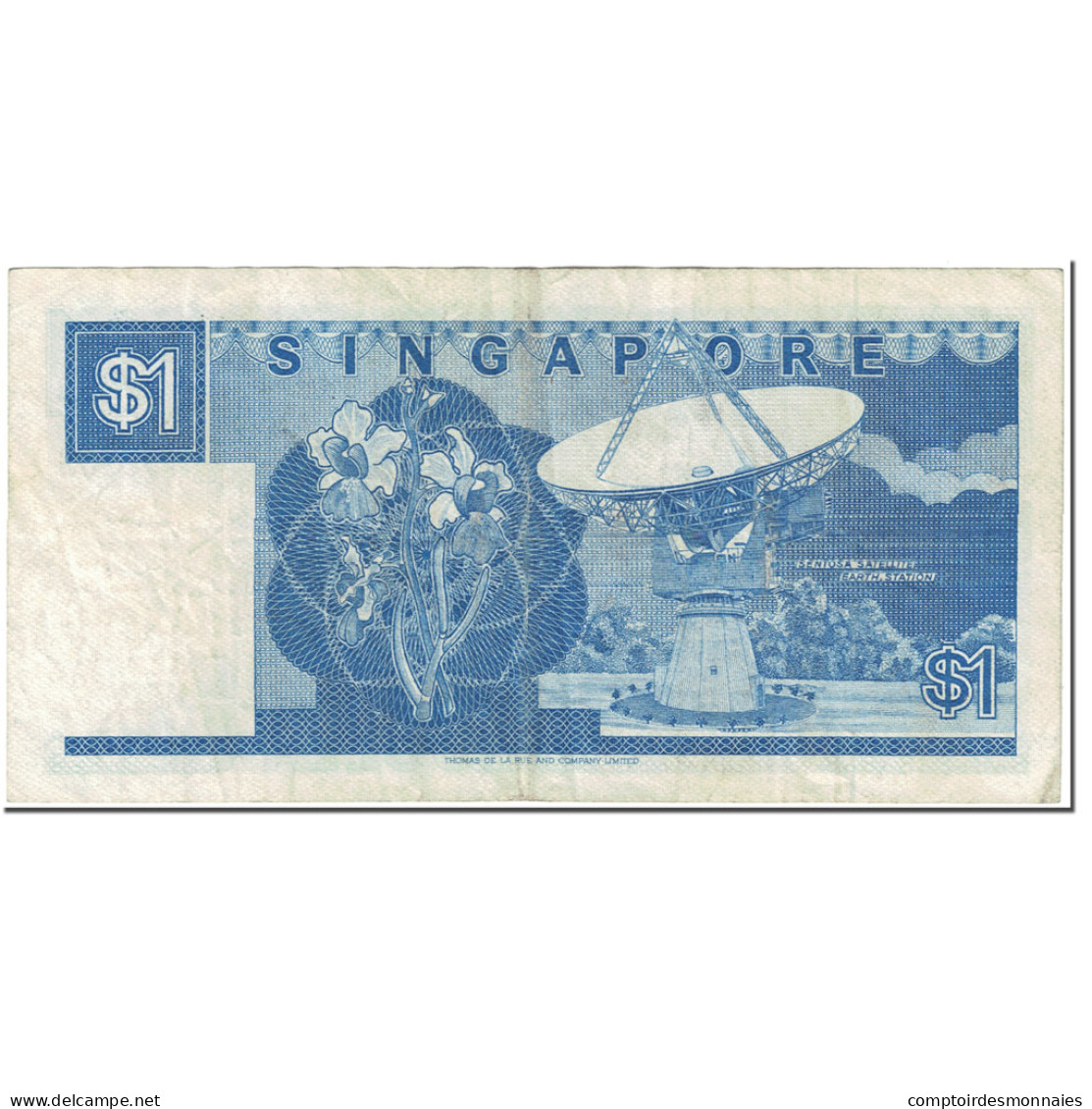 Billet, Singapour, 1 Dollar, 1987, Undated (1987), KM:18a, TB - Singapour