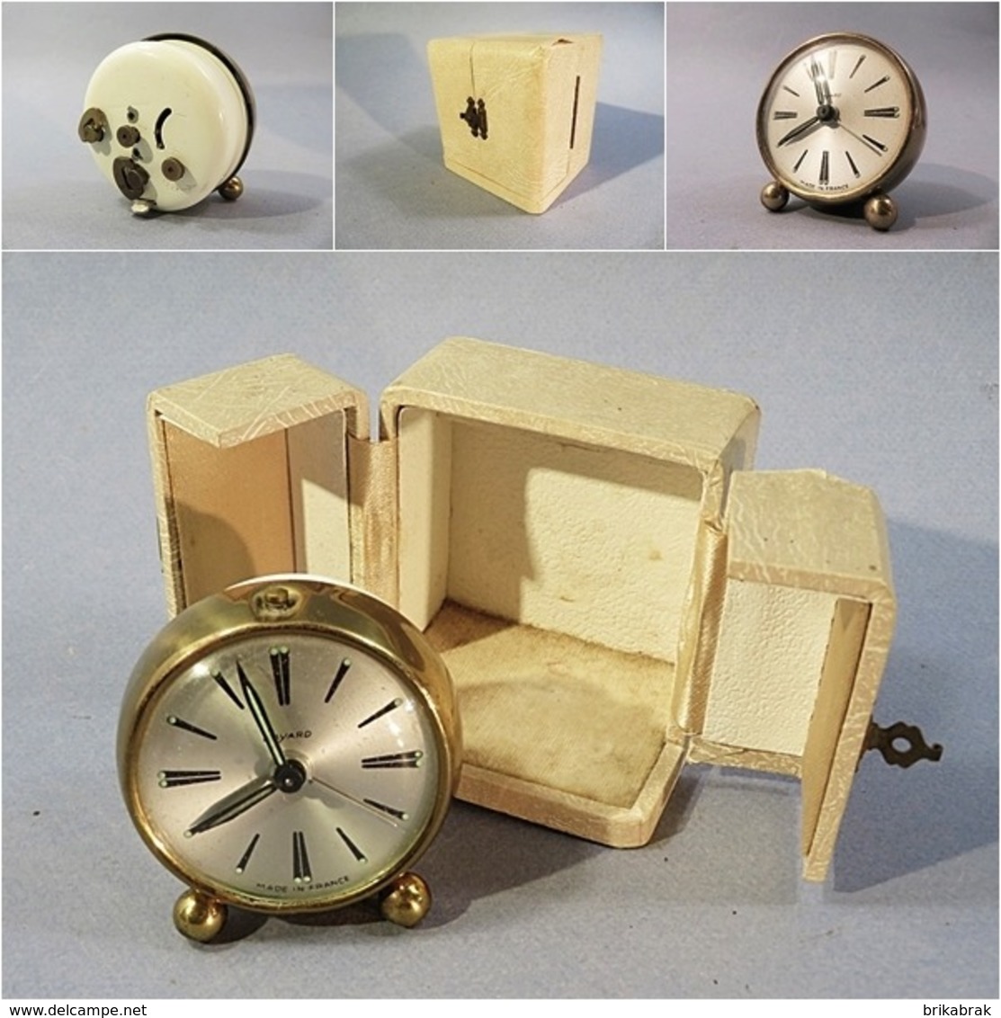 ° REVEIL BAYARD DANS SON COFFRET + Horlogerie - Alarm Clocks