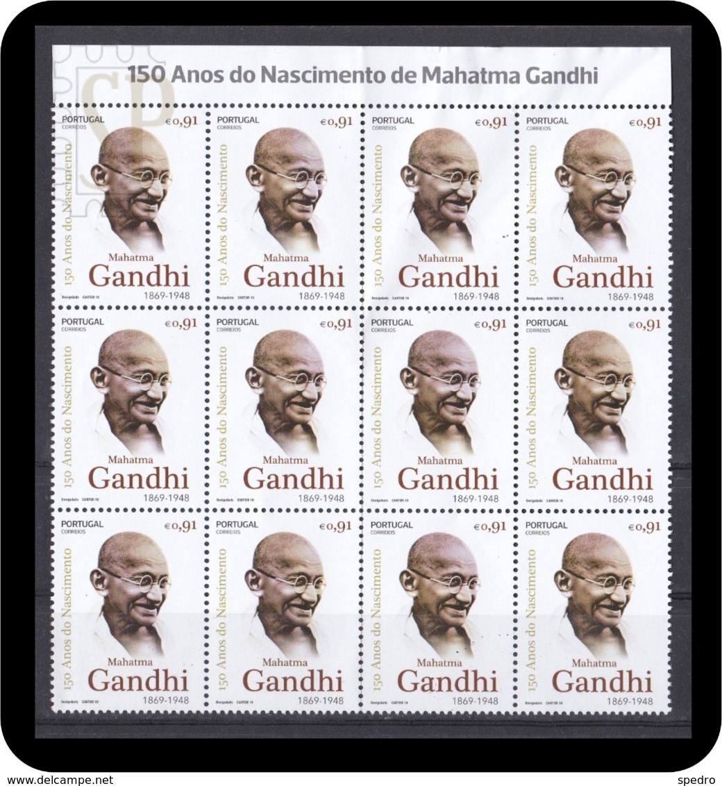 Portugal 2019 150 Anos Mahatma Gandhi Histoire History Great Man India Indie Politique - Mahatma Gandhi