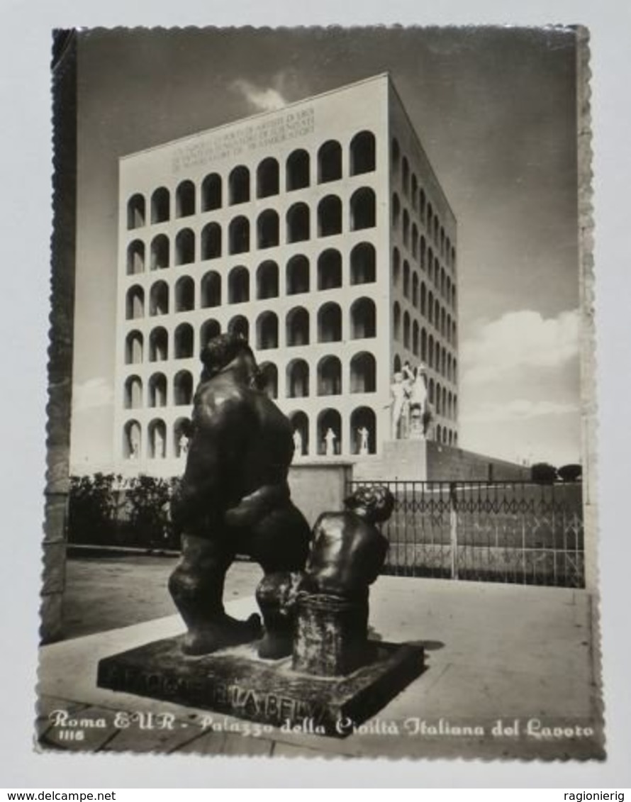 ROMA EUR - E.u.r. - Palazzo Della Civiltà Italiana Del Lavoro - 1959 - Exhibitions