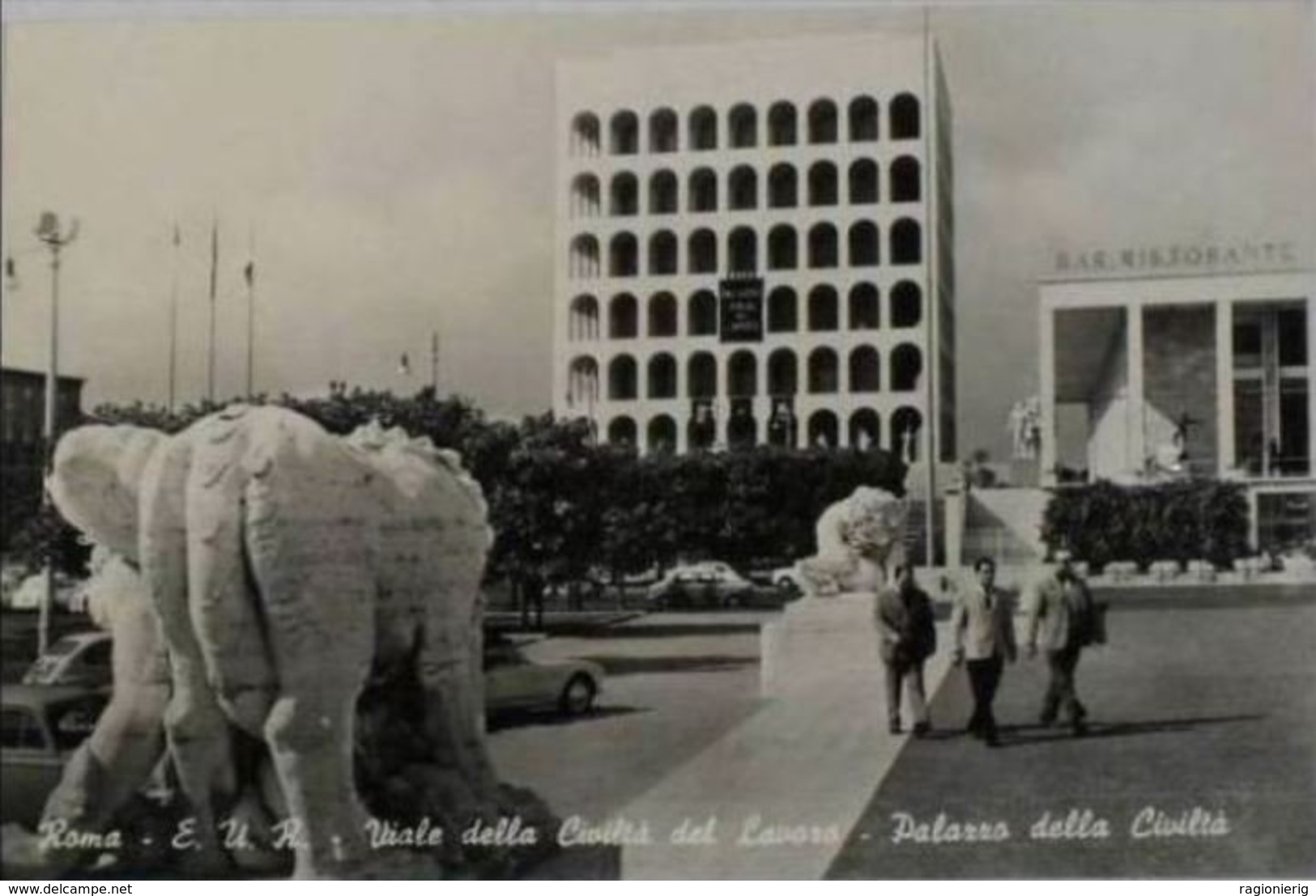 ROMA EUR - E.u.r. - Viale Della Civiltà Del Lavoro - Palazzo Della Civiltà - Exhibitions