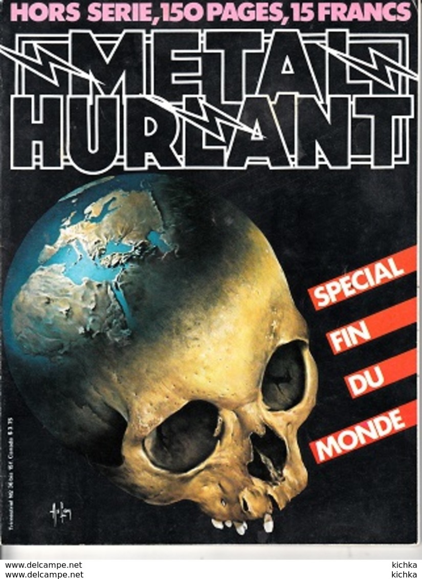 Métal Hurlant N°36bis Hors Série Spécial Fin Du Monde - Métal Hurlant