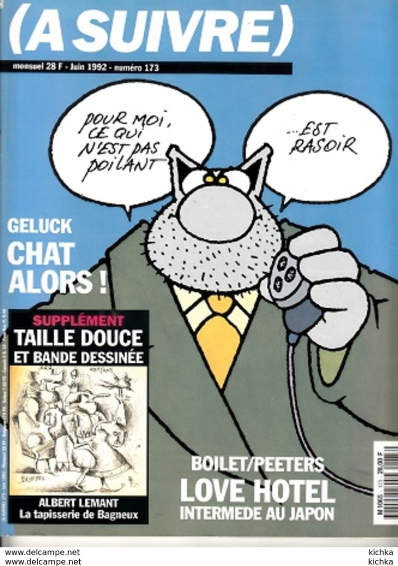 (A Suivre) -n° 173 -Juin 1992 - A Suivre