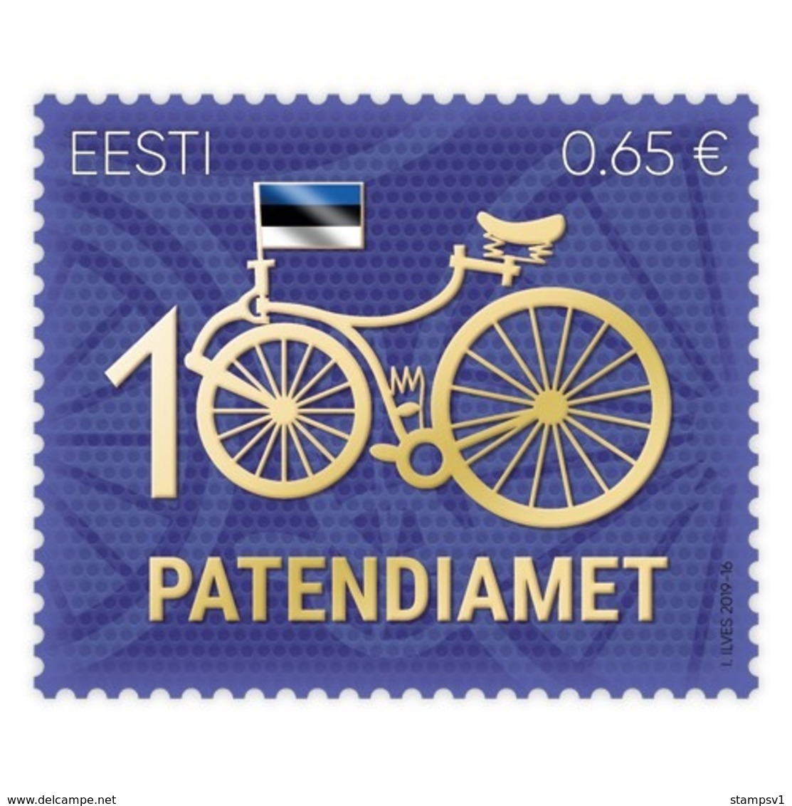 Estonia 2019  Patent Office 100. - Estonie