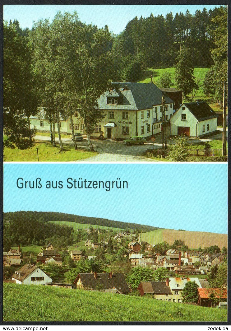 C8602 - TOP Stützengrün Gaststätte Stollmühle Mühle - Bild Und Heimat Reichenbach - Other & Unclassified