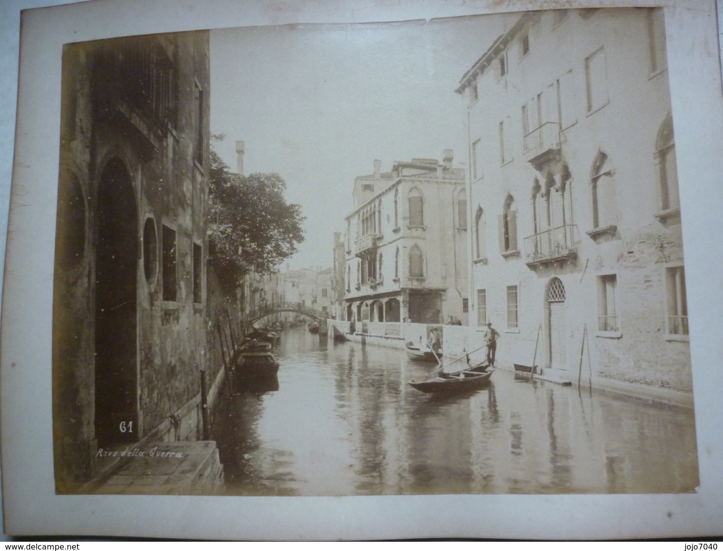 Photos Venise - Ancianas (antes De 1900)