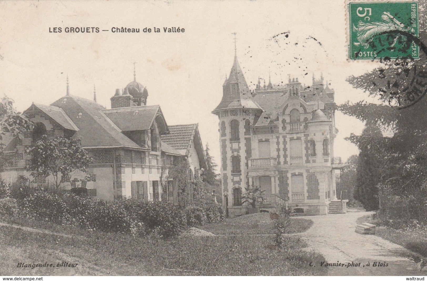 41--BLOIS--LES GROUETS-CHATEAU DE LA VALLEE--VOIR SCANNER - Blois