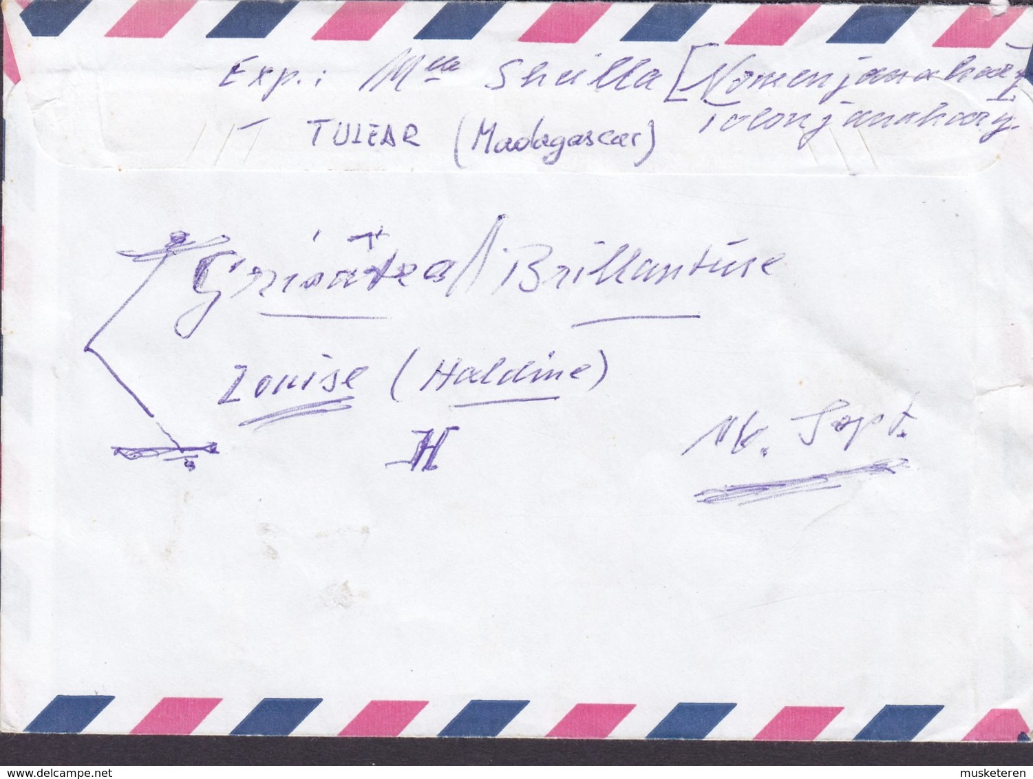 Madagascar Prioritaire Priority TOLIARA 200 Cover Lettre WERTHENSTEIN Suisse Orchid Orchid & Küste Von Nosy Mitsio Stamp - Madagaskar (1960-...)