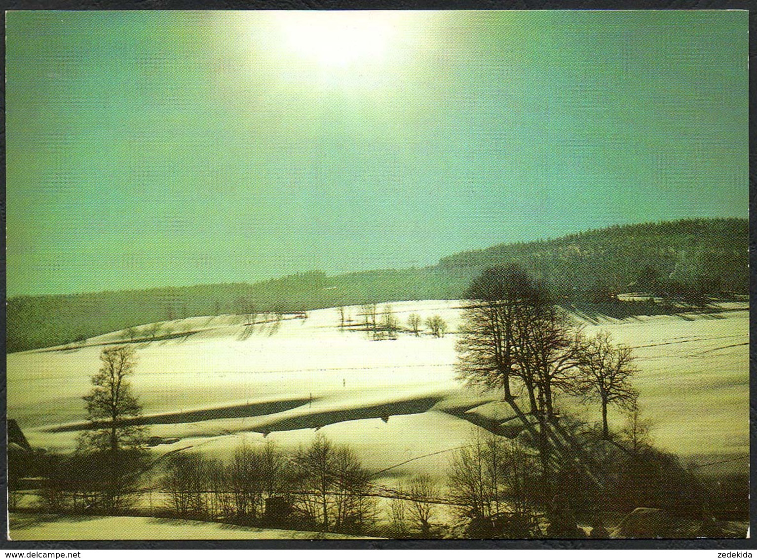 B2982 - TOP Motivkarte Winterlandschaft - Bild Und Heimat Reichenbach - Other & Unclassified