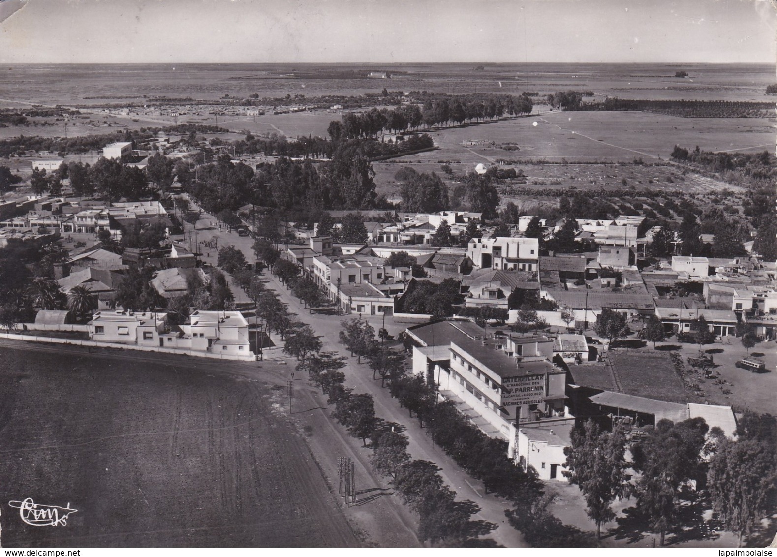 Maroc > Sidi Slimane Vue Aerienne De La Ville Et La Plaine Du Rharb - Autres & Non Classés