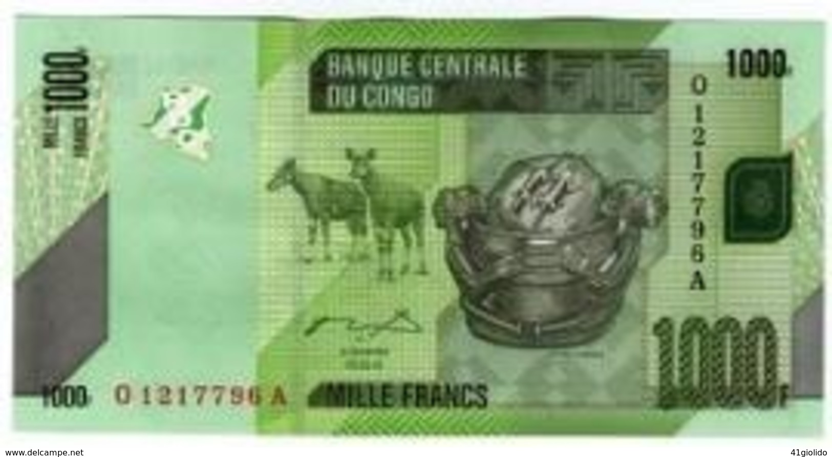 Congo 1000 Francs 2013 - Democratic Republic Of The Congo & Zaire