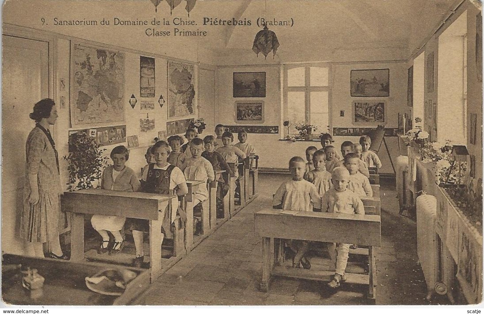 Sanatorium Du Domaine De La Chise.  Piétrebais.   -   Classe Primaire. - Incourt