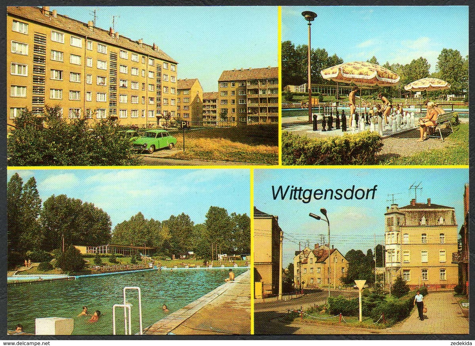 7760 - TOP Wittgensdorf Freibad - Bild Und Heimat Reichenbach - Chemnitz (Karl-Marx-Stadt 1953-1990)