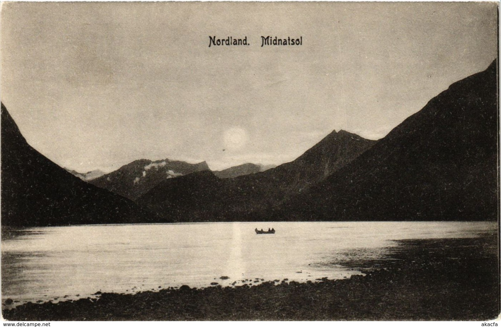 CPA AK NORWAY Nordland - Midnatsol (257471) - Norvège