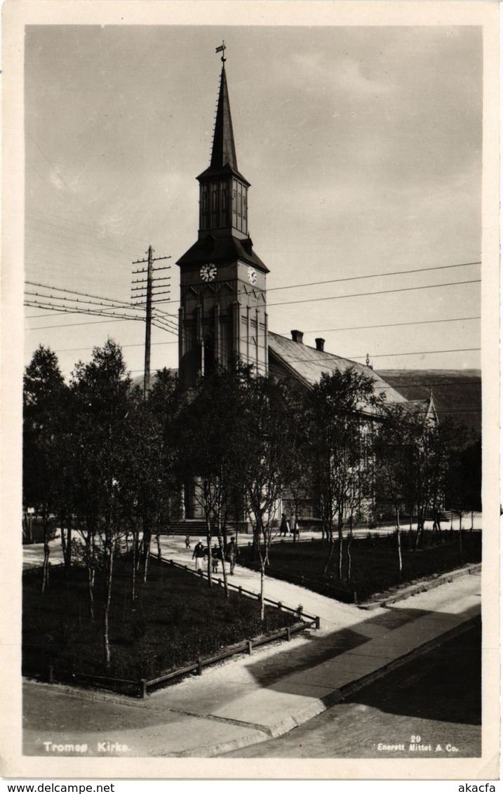 CPA AK NORWAY Tromso Kirke (257534) - Noorwegen