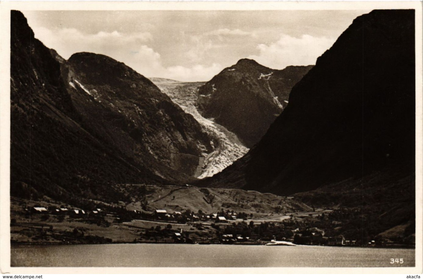 CPA AK NORWAY Norge Sundalgletscher Im Maurangerfjord (257595) - Norvège