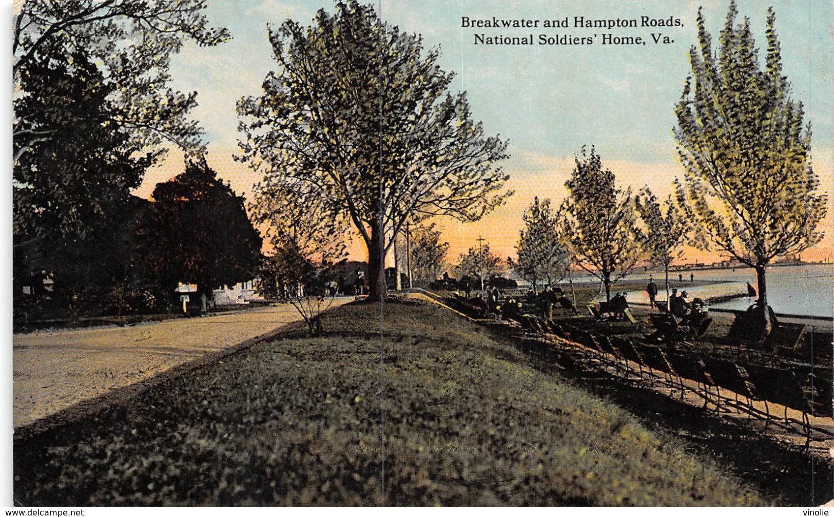 A-19-4954 : BREAWATER AND HAMPTON ROADS. NATIONAL SOLDIERS'HOME. VA. - Hampton