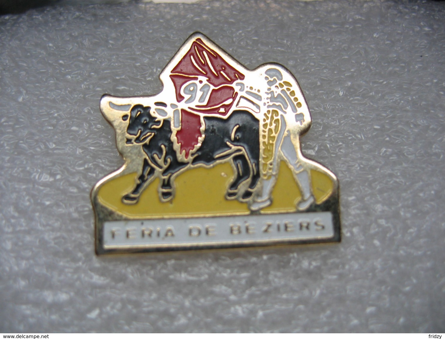 Pin's De La Féria De BEZIERS En 91 - Stierkampf