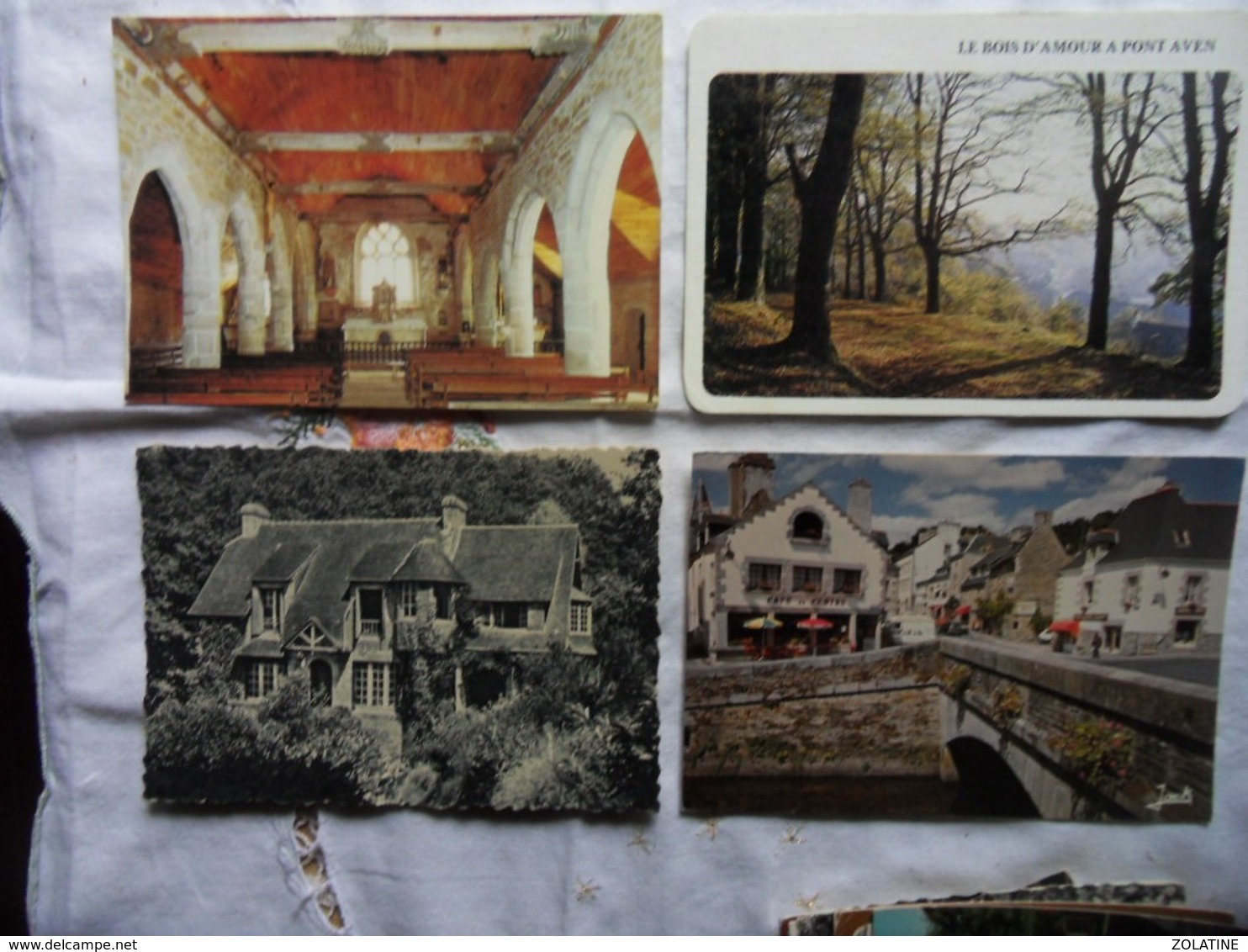 Tous Les Scans Disponibles-LOT A018- PONT AVEN LOT 47 CARTES POSTALES : 44 CPM 10*15-3 CPM 9*14 - Pont Aven