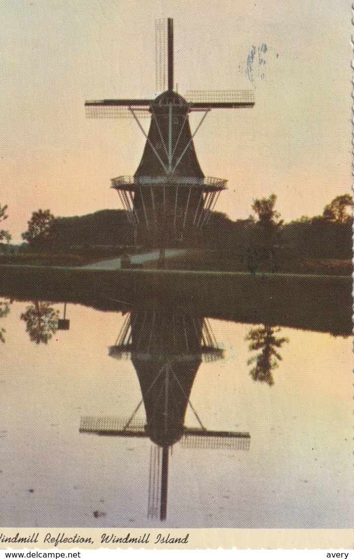 Windmill Reflection, Windmill Island, Holland, Michigan - Autres & Non Classés