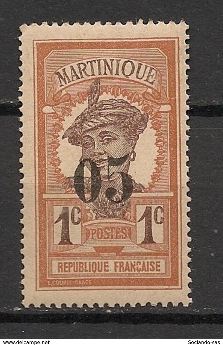 Martinique - 1920 - N°Yv. 83f - 05 Sur 1c - Variété Petit O - Neuf Luxe ** / MNH - Unused Stamps