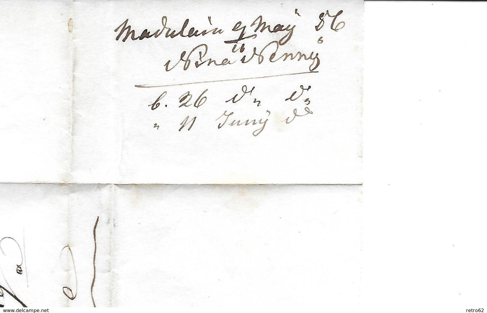 1854-1862 Helvetia (Ungezähnt) → 1856 Brief MADULAIN Franco SAMADEN (GR) Nach COIRE/CHUR (GR)   ►SBK-24B1.II/III◄ - Lettres & Documents