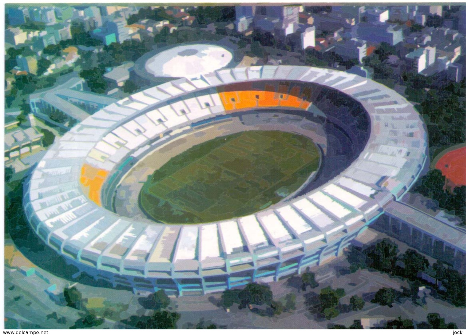 Postcard Stadium Rio De Janeiro Maracanà Brasil Stadion Stadio - Estadio - Stade - Sports - Football - Soccer - Football