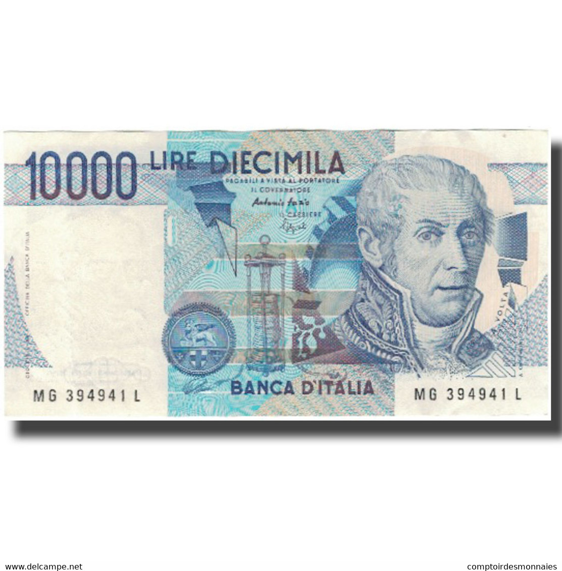 Billet, Italie, 10,000 Lire, KM:112c, TTB+ - 10000 Lire